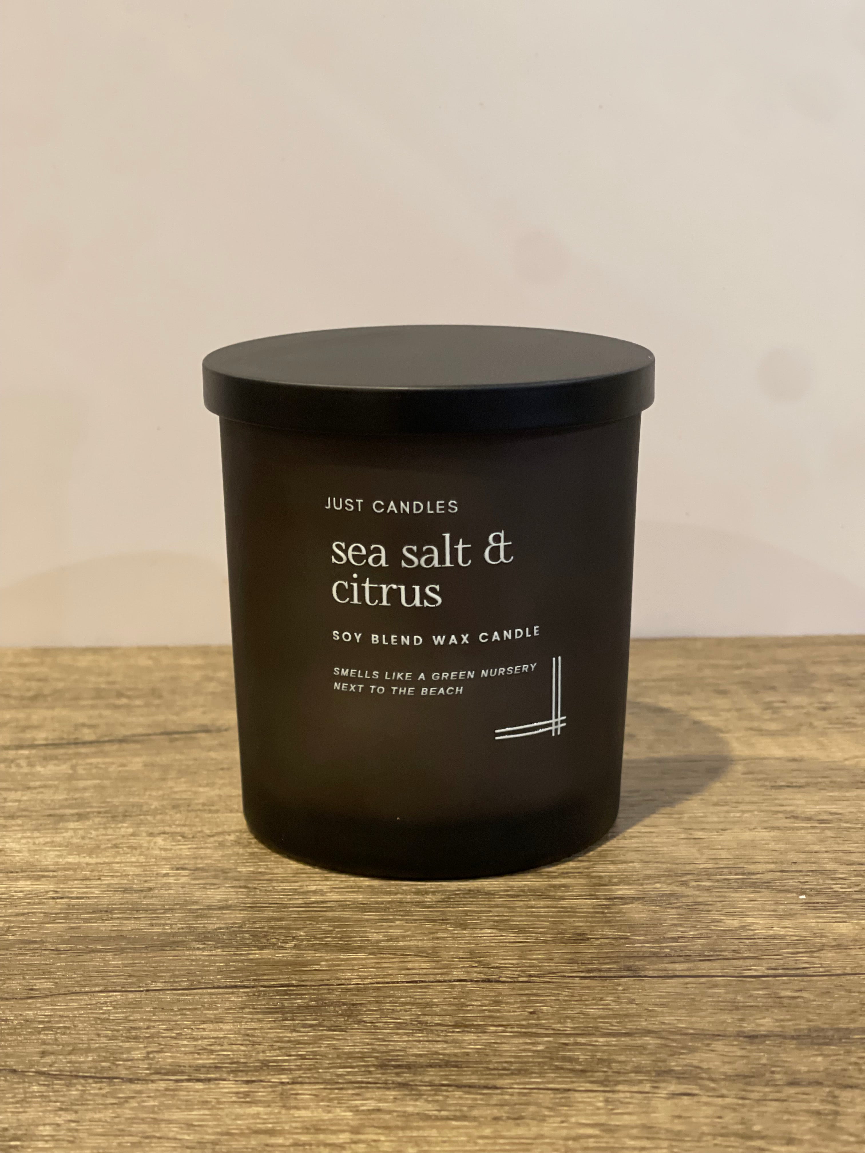 Sea Salt & Citrus Candle