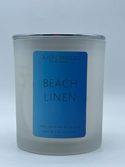 Transport your senses to the shores of a tranquil beach with our Beach Linen candle. This invigorating scent captures the essence of freshly laundered linens fluttering in the coastal breeze. Enjoy the crisp, clean aroma that evokes the serenity of a seaside getaway. Create a calming atmosphere reminiscent of a day at the beach in the comfort of your own space