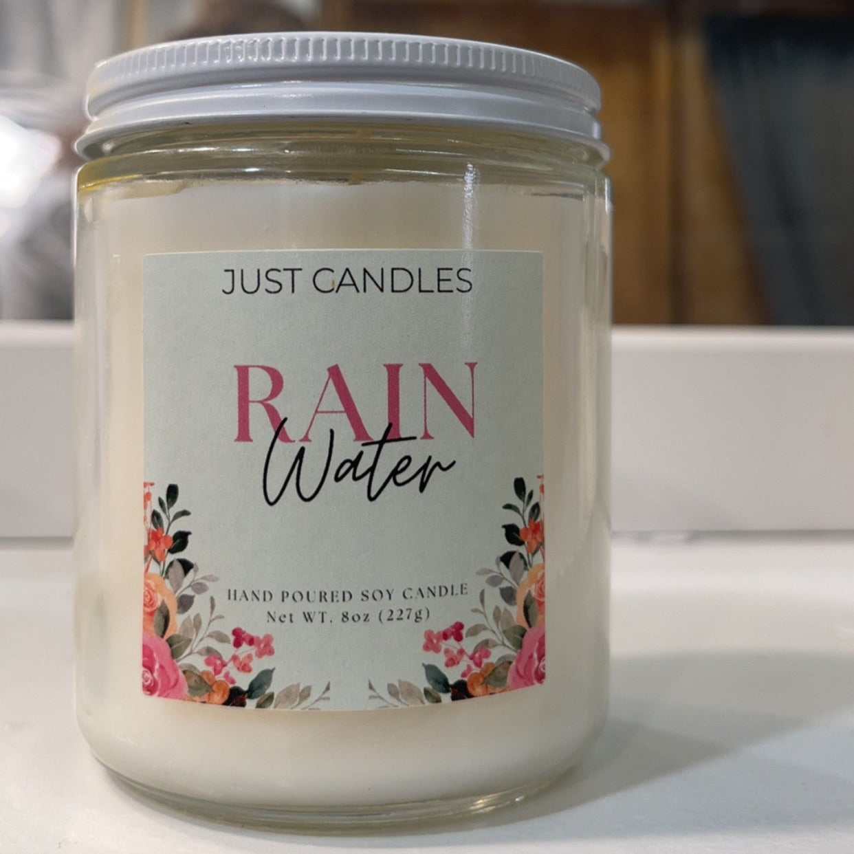 Rain Water Just Candles