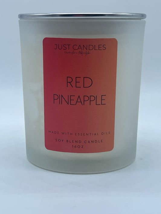 Elevate your surroundings with the tropical allure of our Red Pineapple candle. This exotic fragrance combines the juiciness of ripe pineapples with a touch of tropical fruits and a hint of citrus zest. Light this candle to infuse your space with a sense of adventure and the vibrant energy of a sun-soaked paradise.