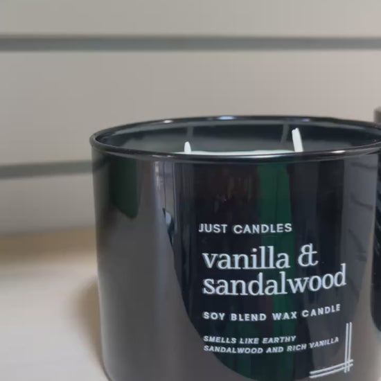 Vanilla & Sandalwood Just Candles