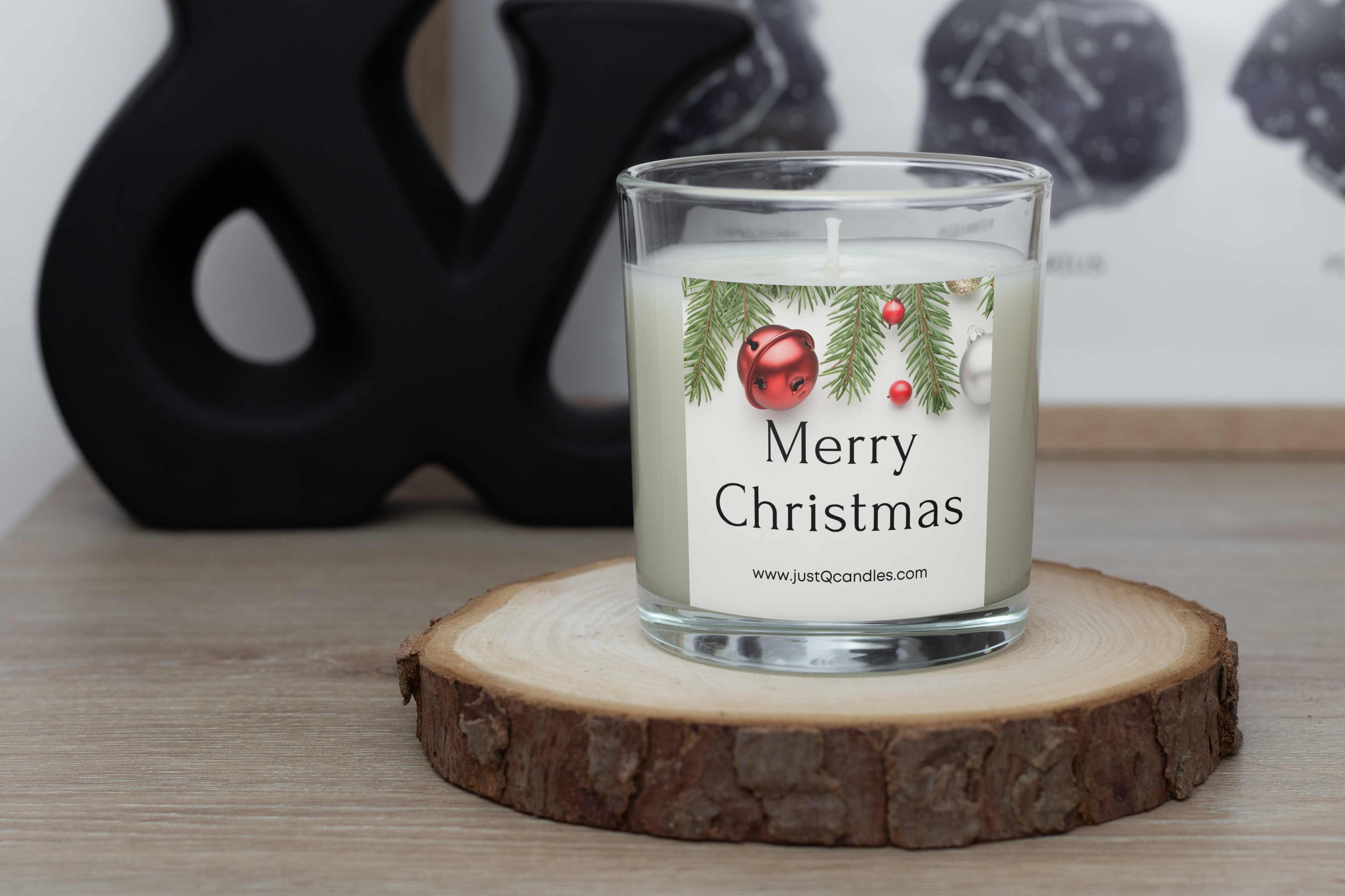7oz Merry Christmas Candle