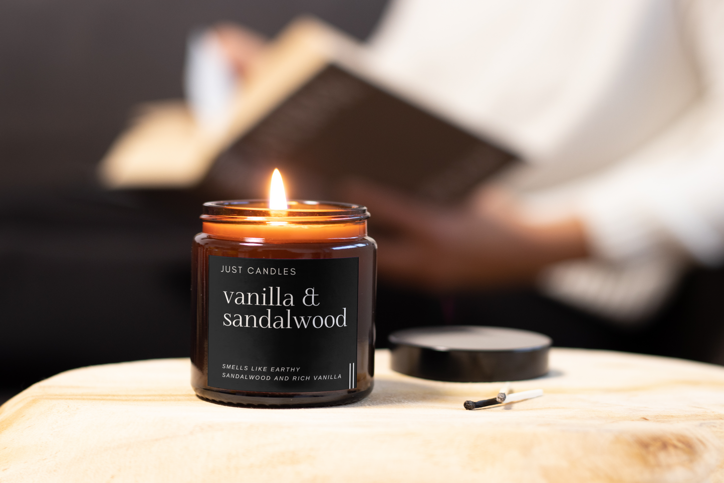 Vanilla & Sandalwood Candle